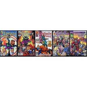 Fantastic‎ Four #3 11 35 36 Annual 2000 Marvel Comics 5x Comic Lot Newsstand
